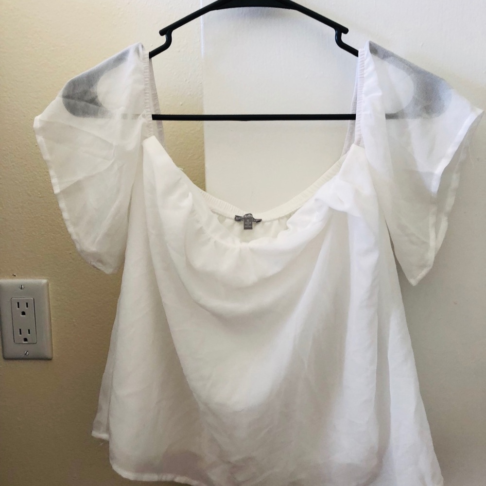 Off the shoulder blouse